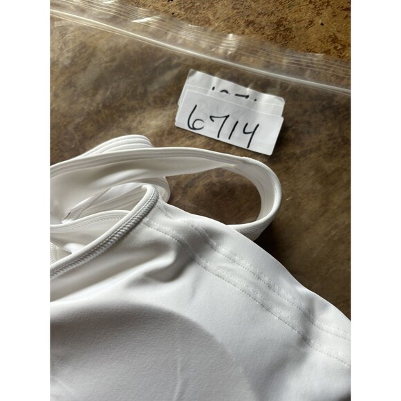 Adidas Sports Bra Womens Plus 2X White‎ PowerReact Train Medium-Support Bra new - Picture 11 of 11